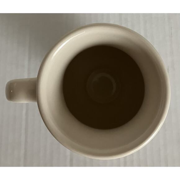 Longaberger Pottery Woven Traditions Latte Mug 31619100 Stoneware Holds 14 oz. - Picture 6 of 11